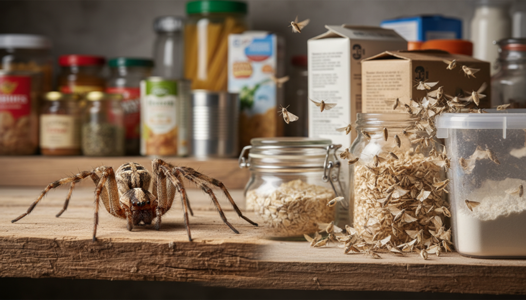 découvrez comment distinguer une simple araignée d'une véritable infestation de mites alimentaires grâce à nos conseils pratiques pour protéger votre cuisine efficacement.