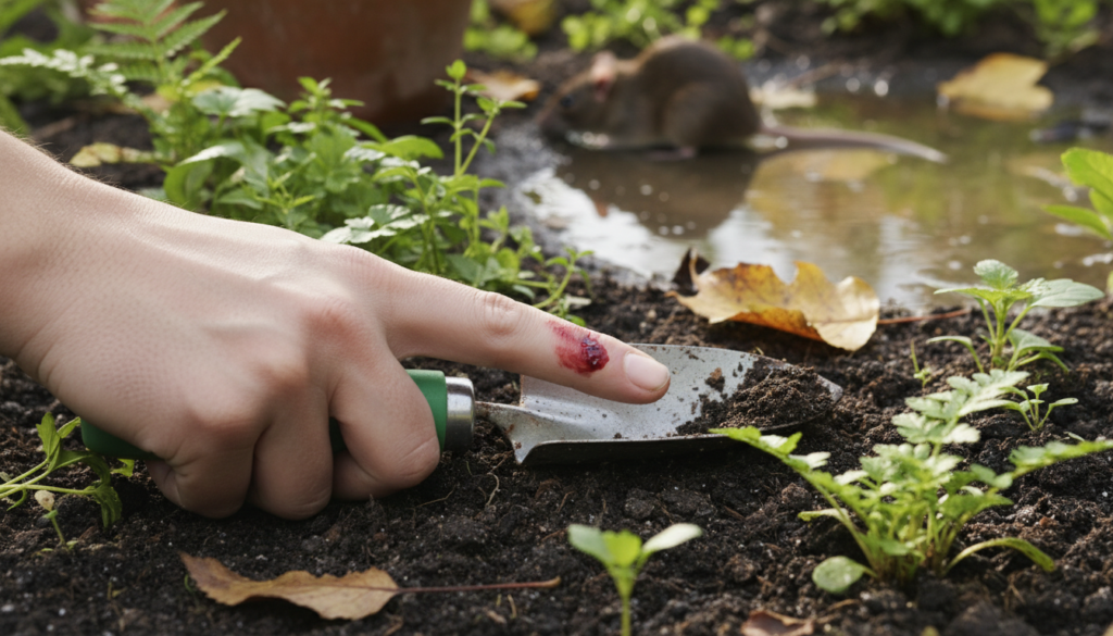 découvrez pourquoi une simple coupure au jardin peut présenter un risque de leptospirose, une maladie transmise par les rats, et apprenez comment vous protéger efficacement.