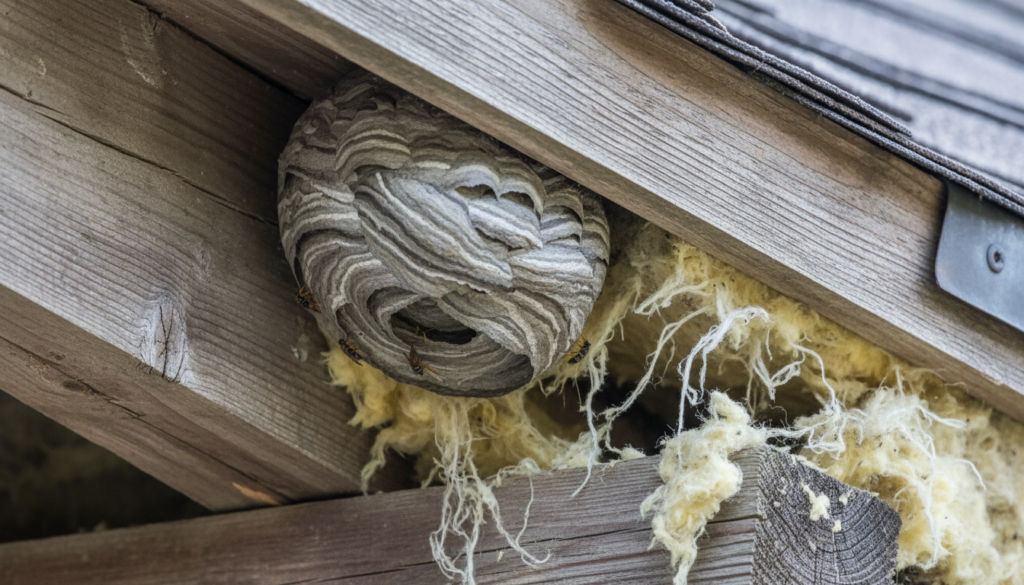 découvrez les risques structurels liés à la présence d'un nid de guêpes sous votre toiture et leurs impacts sur l'isolation de votre habitation, ainsi que les solutions pour protéger votre maison.