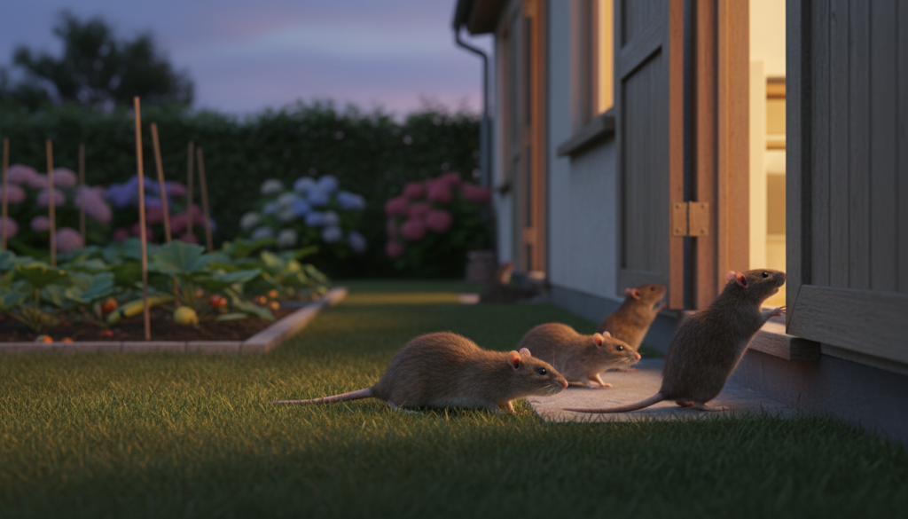 découvrez à quel moment les rats présents dans votre jardin peuvent représenter un risque d'intrusion dans votre maison et comment les prévenir efficacement.