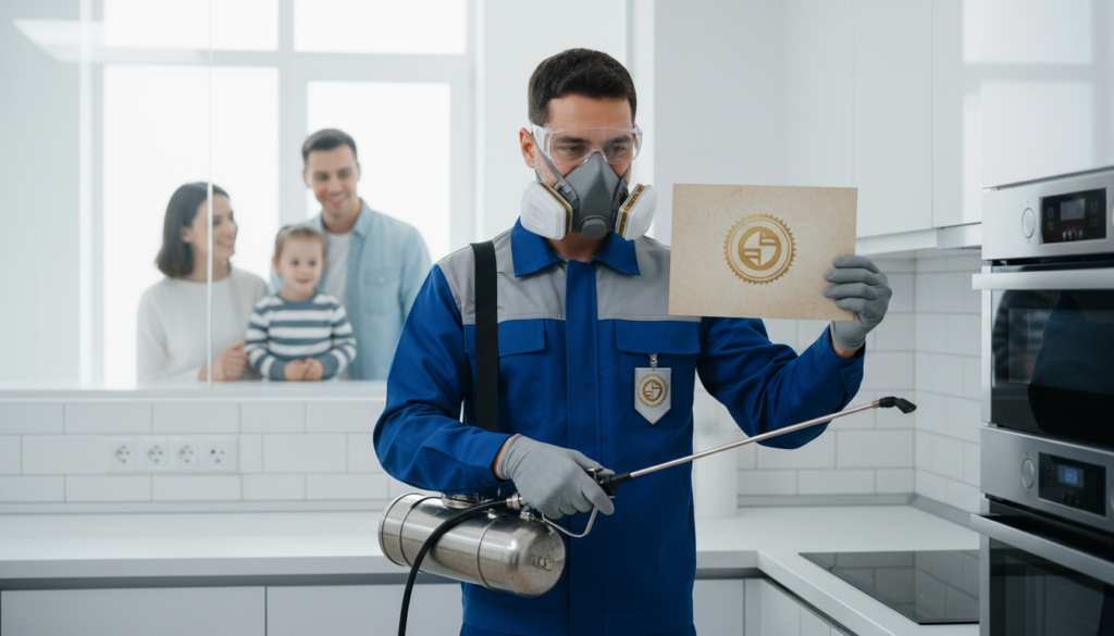 découvrez pourquoi le certificat "certibiocide" est indispensable pour un traitement sécurisé et conforme de votre domicile contre les nuisibles.