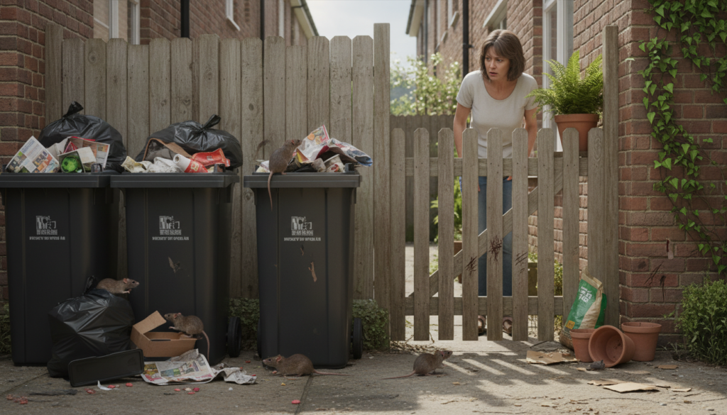 découvrez les risques liés à la responsabilité civile si les poubelles de votre voisin attirent des rats chez vous et les recours possibles pour protéger votre domicile.