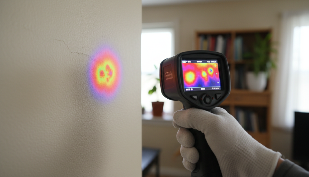 découvrez comment nos caméras thermiques détectent avec précision les nids dans vos murs sans causer de dégâts ni casser quoi que ce soit, pour une intervention rapide et efficace.