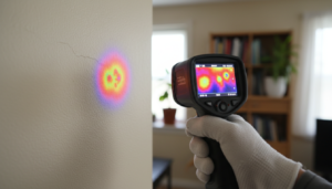 Caméras thermiques : comment localisons-nous les nids dans vos murs sans rien casser ?