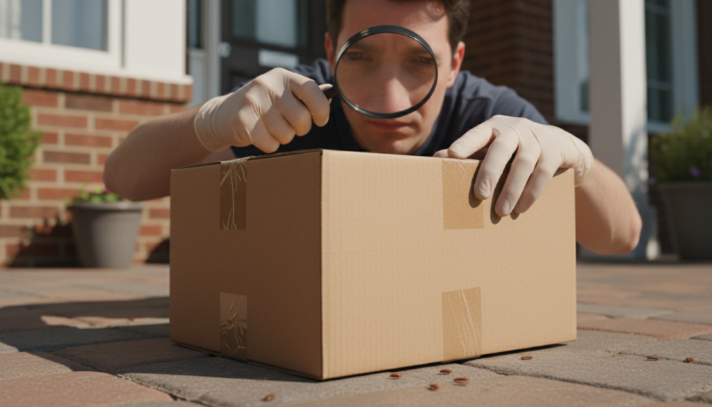découvrez nos conseils pour inspecter efficacement vos livraisons de colis et éviter l'importation de punaises de lit dans votre maison.