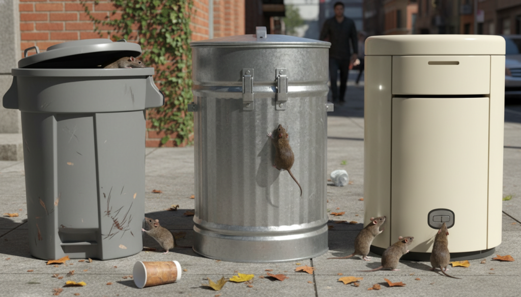 découvrez quel type de poubelle est le plus efficace pour prévenir les infestations de rats et assurer une gestion des déchets optimale et hygiénique.