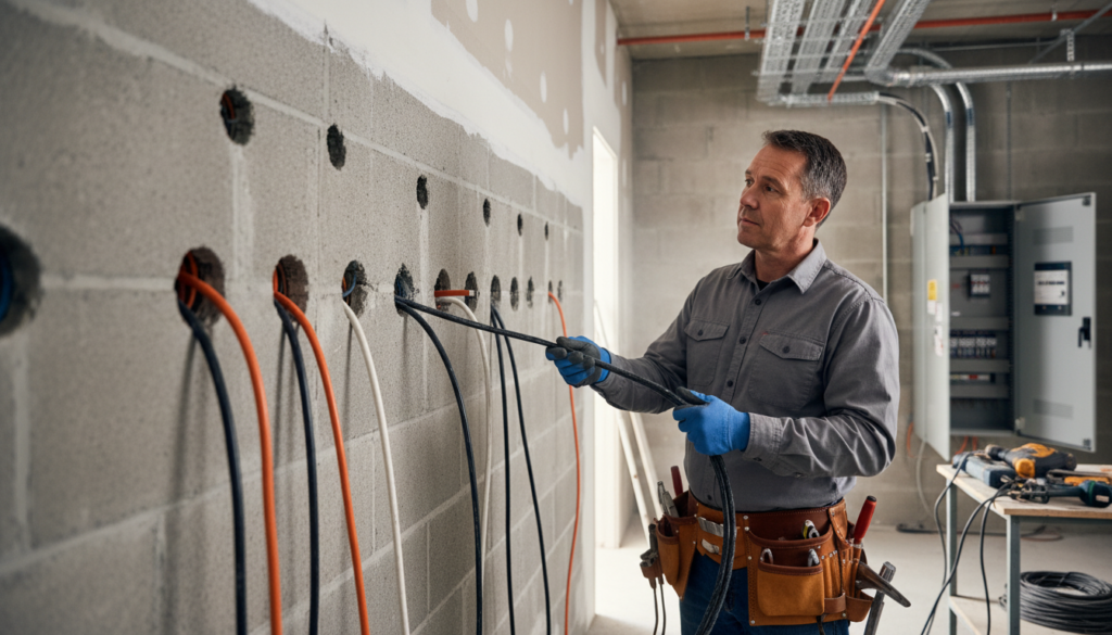 découvrez pourquoi un électricien ne peut pas reboucher les trous de passage de câbles, les raisons techniques et les meilleures pratiques pour assurer la sécurité et la conformité de vos installations électriques.